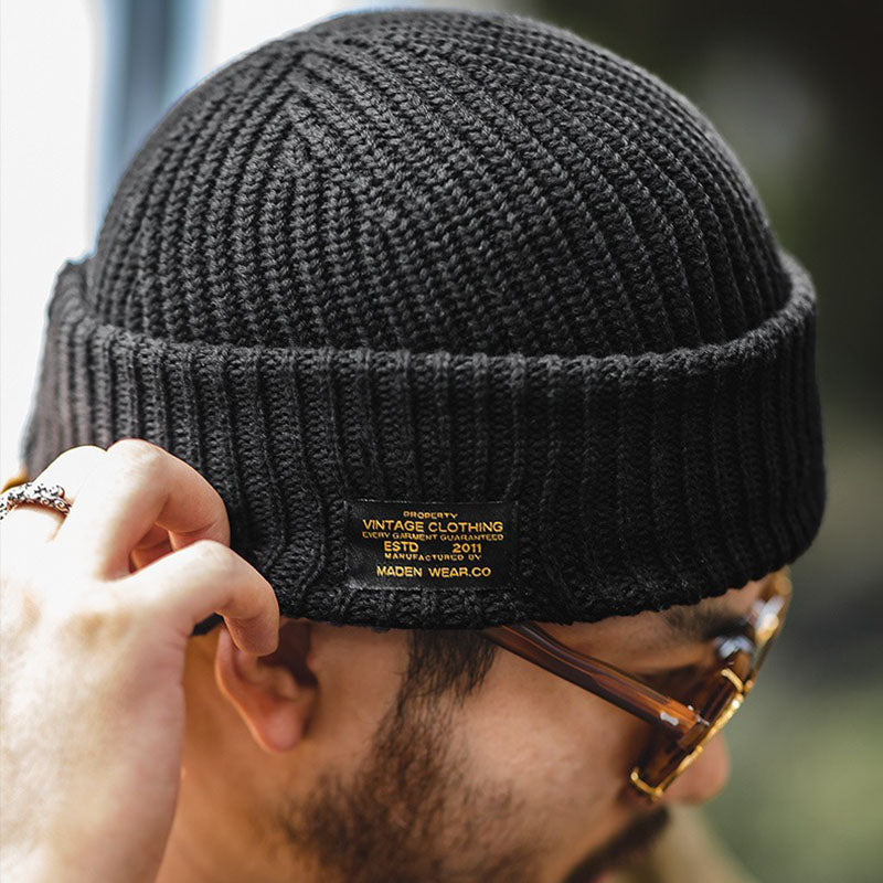 Vintage Balaclava Beanie Hat