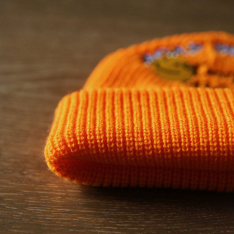 Retro Knitted Hat Basic Beanie for Men and Women