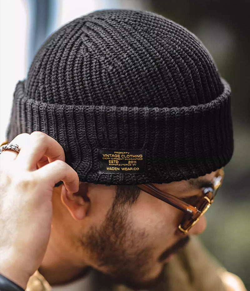 Vintage Balaclava Beanie Hat