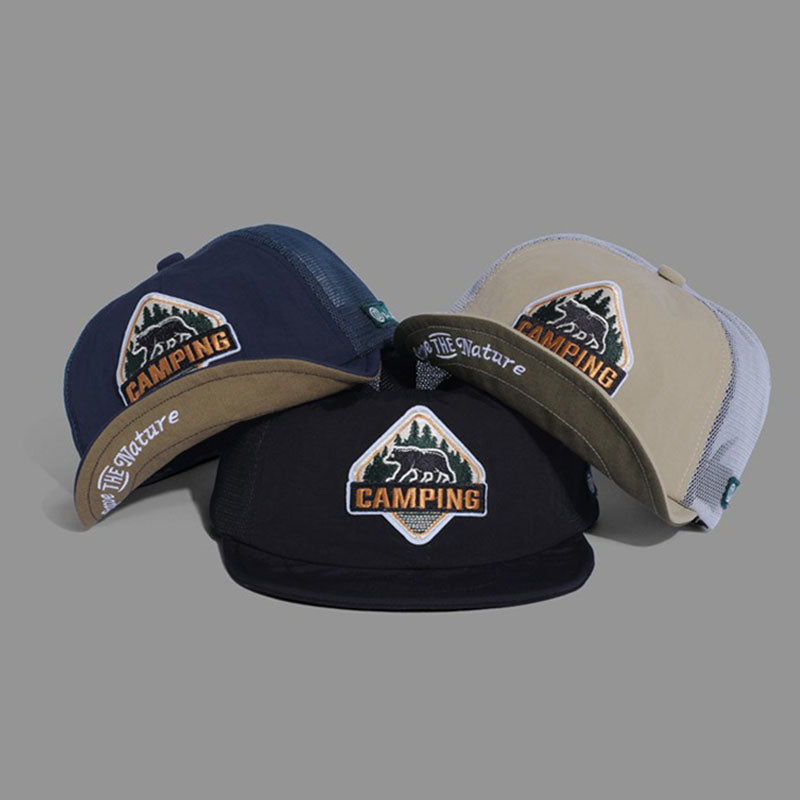 Classic Outdoor Sports Baseball Cap Short Brim Hat Sunscreen Hat