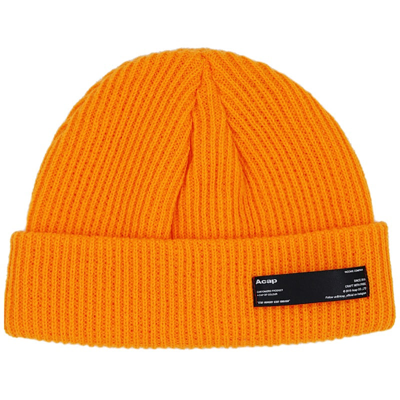Retro Knitted Hat Basic Beanie For Men and Women