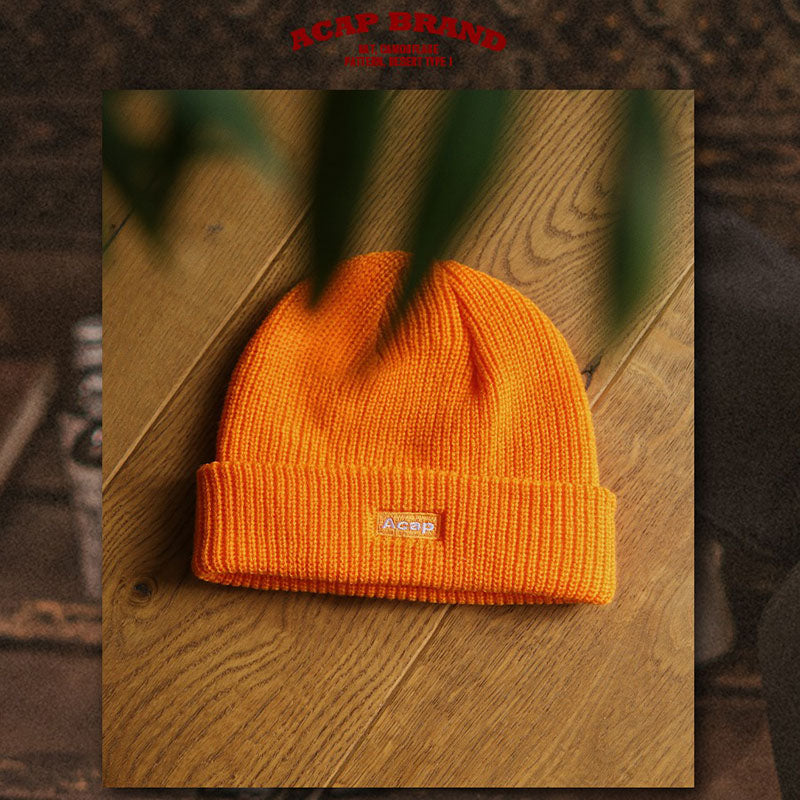 Retro Knitted Hat Basic Beanie for Men and Women