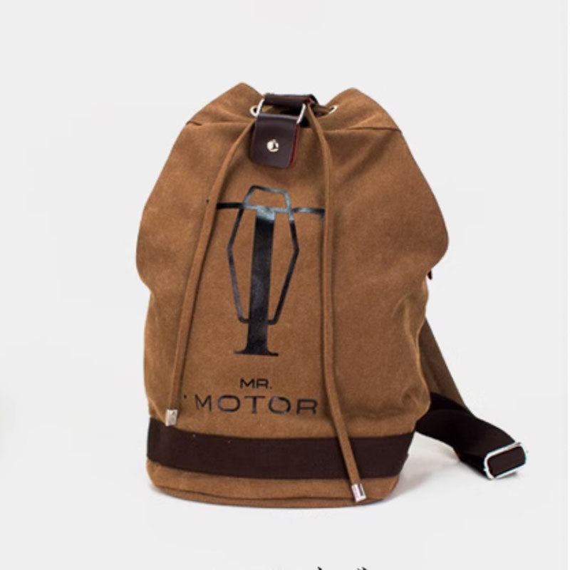 Retro Backpack Rucksack Motocycle Bag