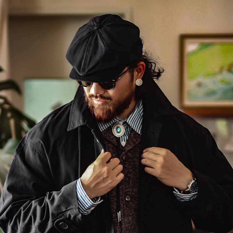 Vintage Newsboy Cap
