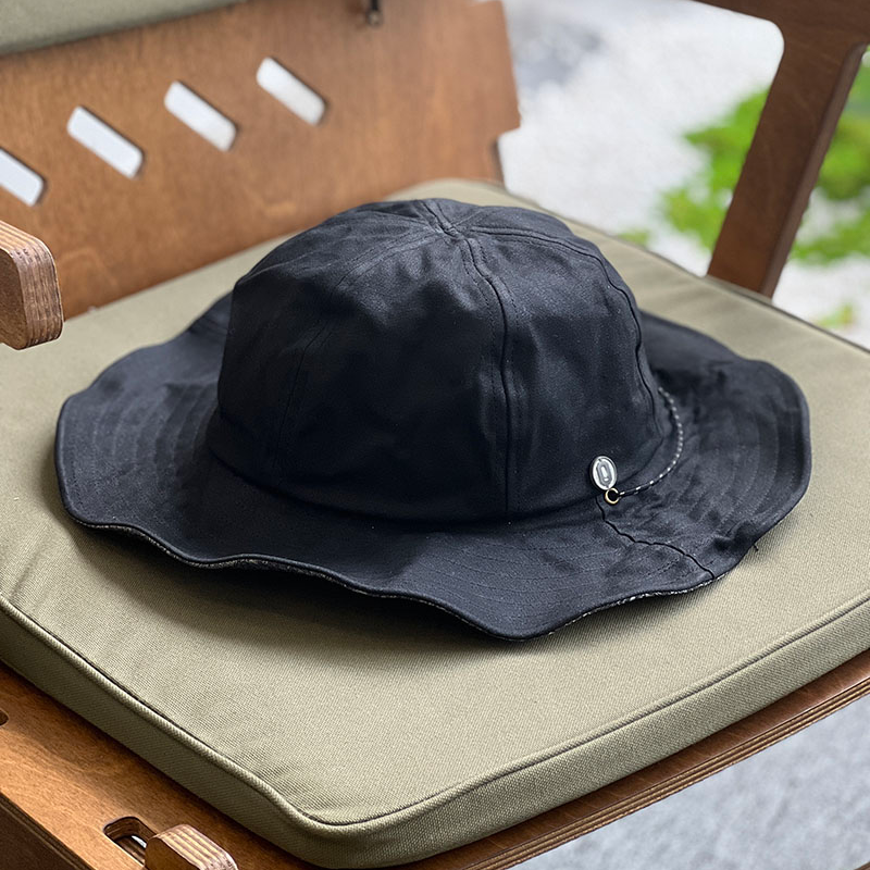 New Style Wax Cloth Fisherman Hat Outdoor Sun Protection Hat