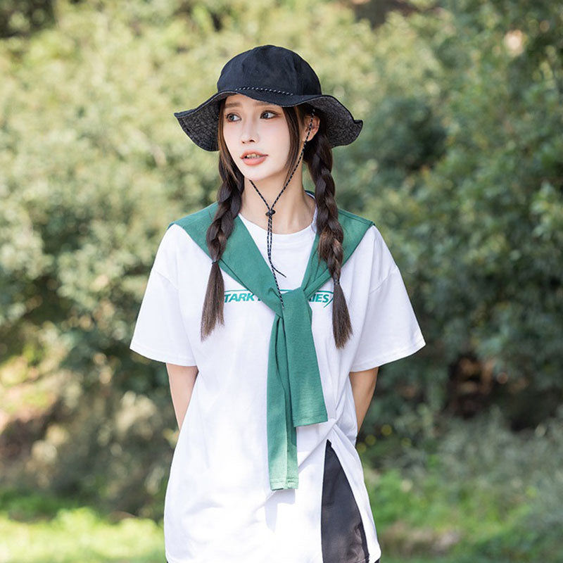 New Style Wax Cloth Fisherman Hat Outdoor Sun Protection Hat