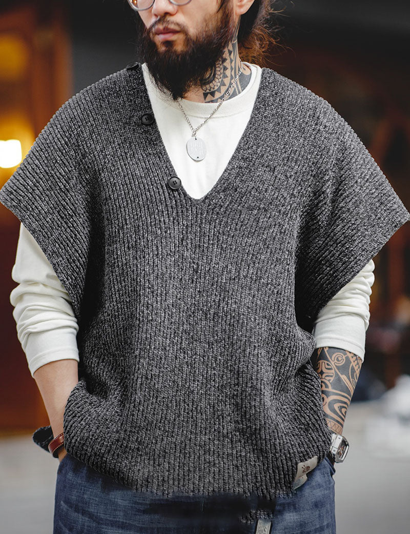 Multipurpose Scarve Knitted Scarve Vest Shawl