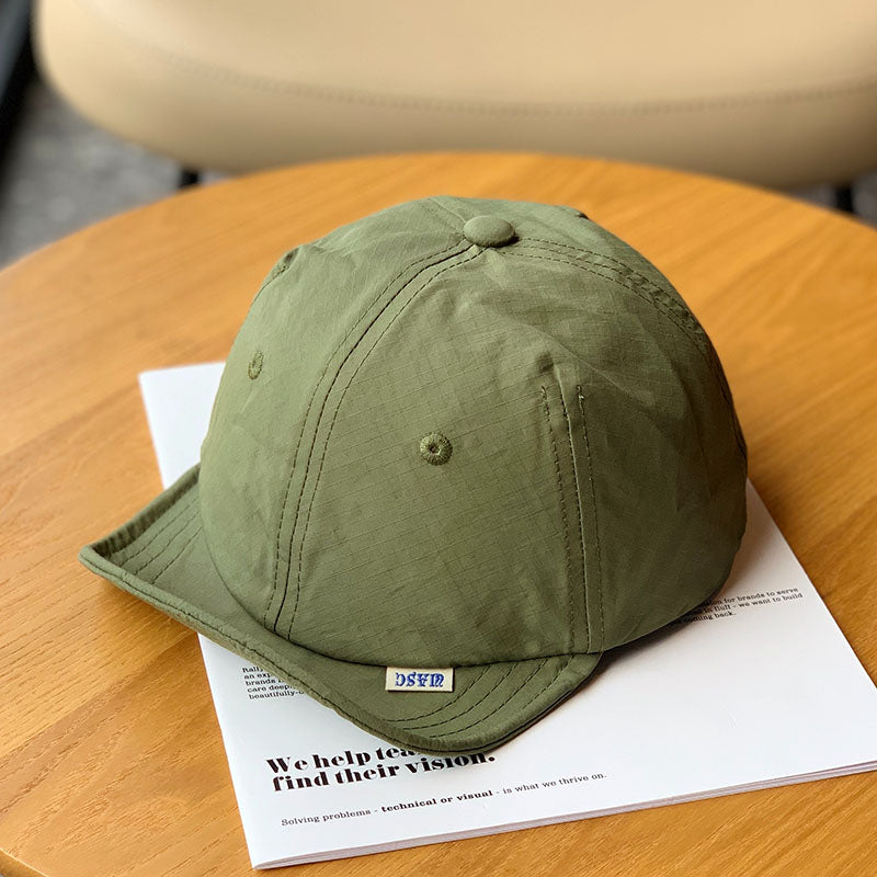 Retro Flip Hat Summer Quick-drying Breathable Foldable Baseball Cap