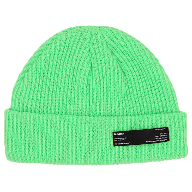 Retro Knitted Hat Basic Beanie For Men and Women