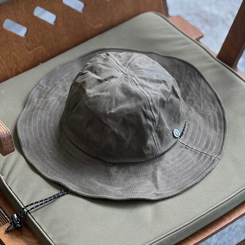New Style Wax Cloth Fisherman Hat Outdoor Sun Protection Hat
