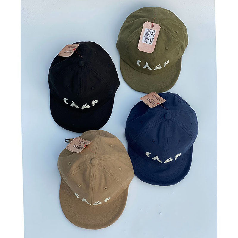 Retro Short Brimmed Hat Sun Visor Baseball Cap