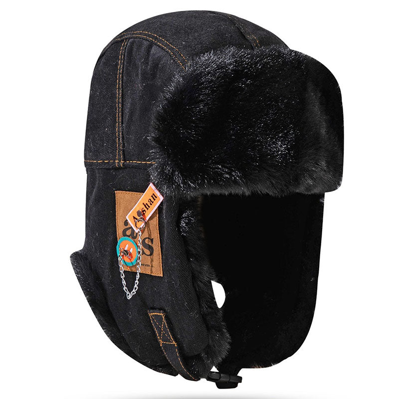 Retro Outdoor Windproof and Warm Hat Aviator Cap