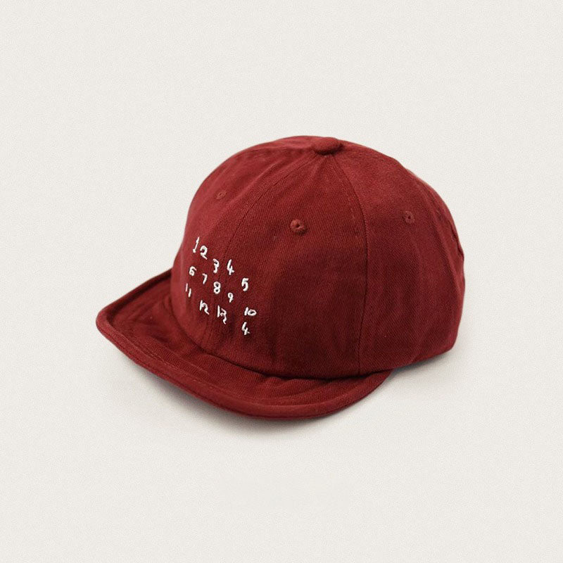Retro Short Brimmed Work Hat Baseball Cap
