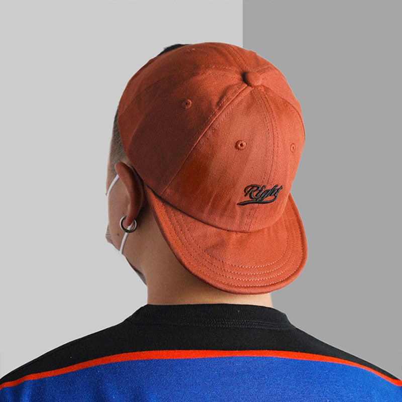 Retro Short Brimmed Work Hat Baseball Cap