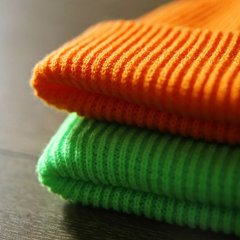 Retro Knitted Hat Basic Beanie For Men and Women