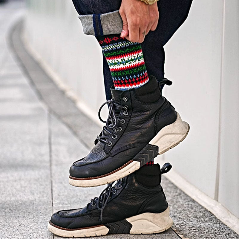 Men's Retro Ethnic Style Warm Socks