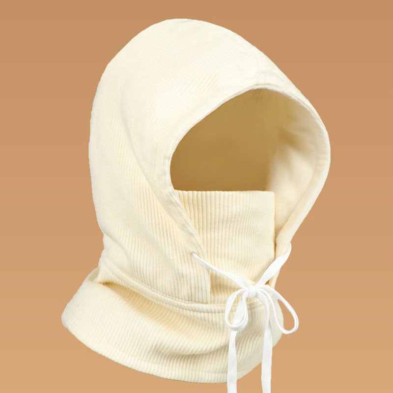 Retro Winter Warm Windproof Hat 3-in-1 Hat