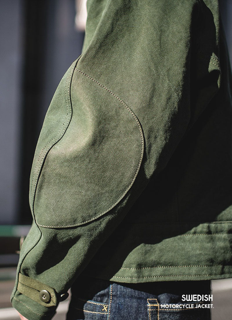 Vintage Swedish Motorcycle Jacket Hunting Wear Outwear