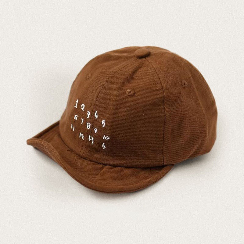 Retro Short Brimmed Work Hat Baseball Cap