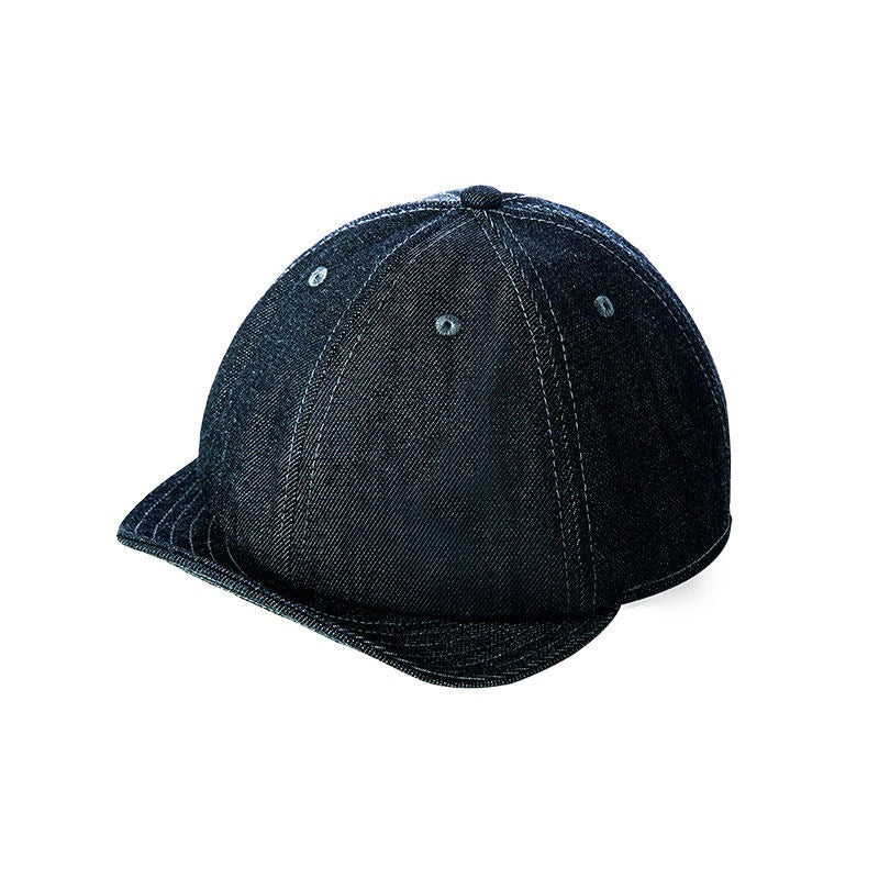 Retro Flip Hat Adjustable Short Brimmed Baseball Cap
