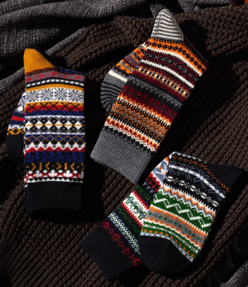Men's Retro Ethnic Style Warm Socks