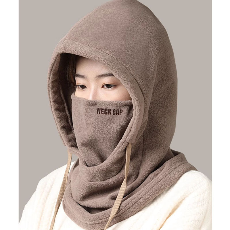 Couple Vintage Winter Warm Windproof Hat Neck Cap