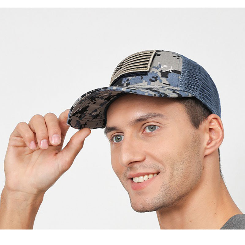 Personalized Logo Sticker Embroidered Baseball Cap Net Hat Man/woman Outdoor Baseball Cap