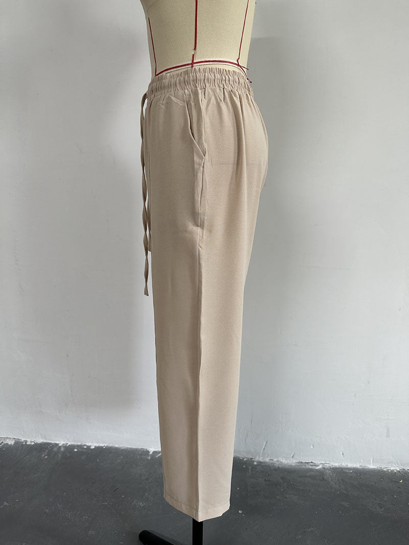 Casual Blouse Nine Sports Harlan Pants Two Piece Suit