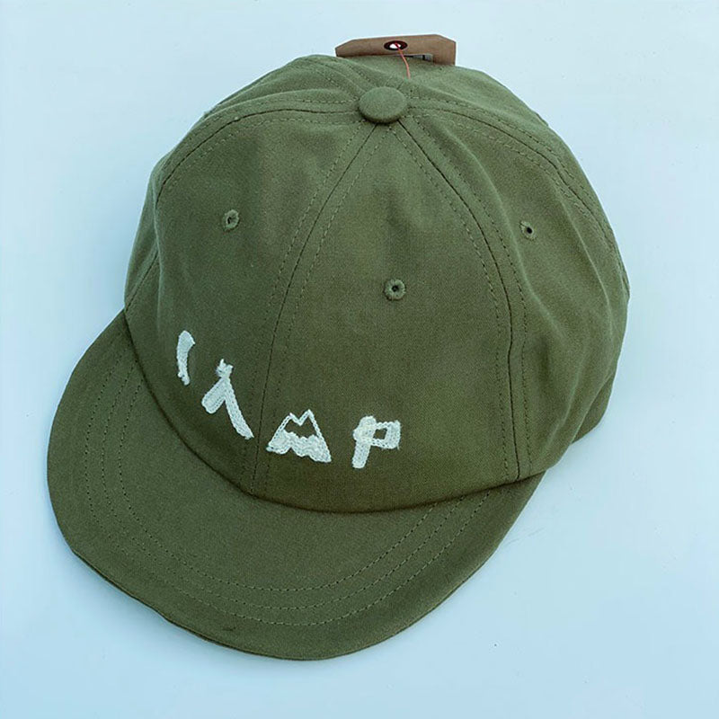 Retro Short Brimmed Hat Sun Visor Baseball Cap