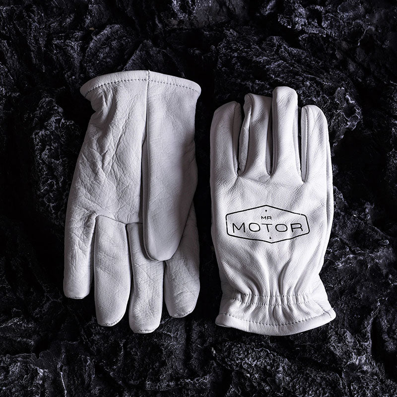 Retro Leather Work Gloves Motorcycle Gloves