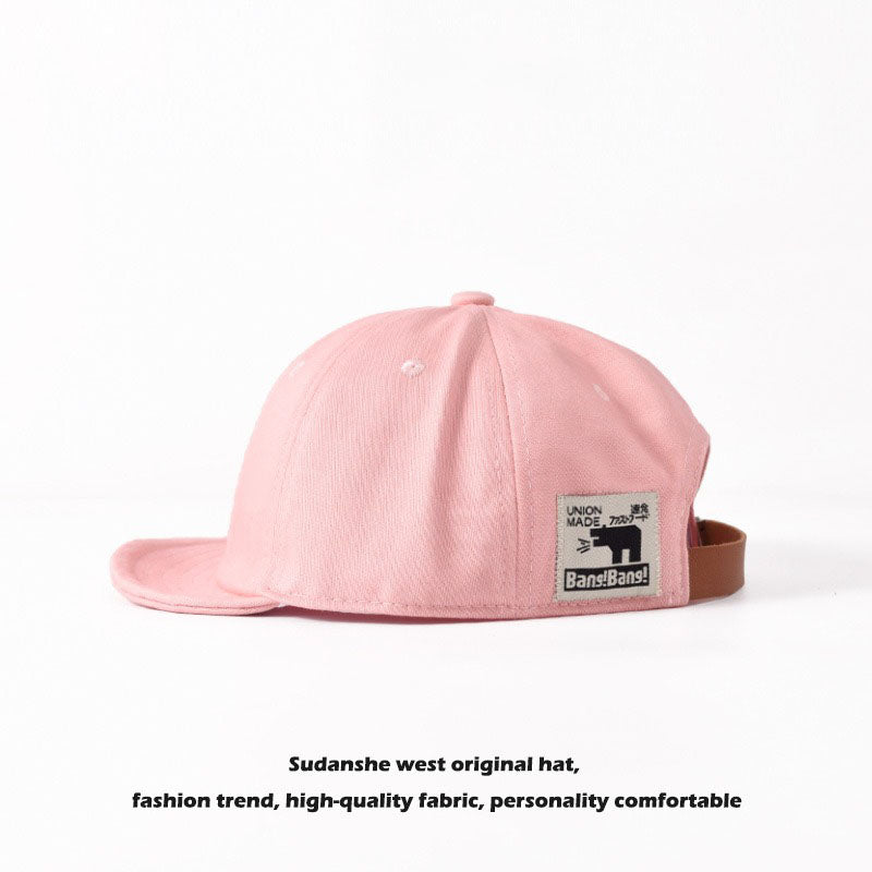 Vintage Short-brimmed Work Hat Personalized Baseball Cap