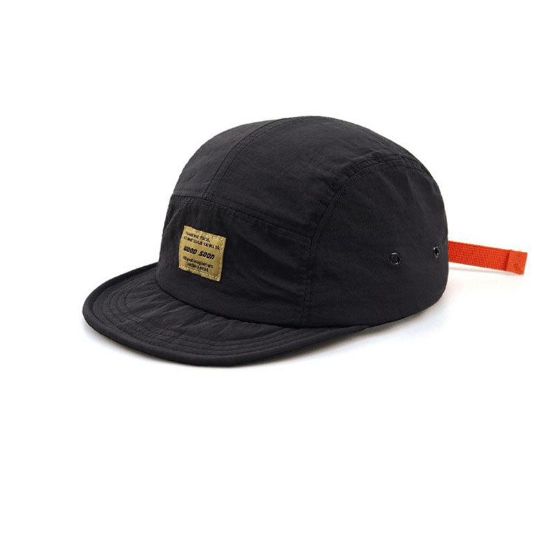 Retro Flip Short Brim Hat Adjustable Outdoor Quick Drying Cap