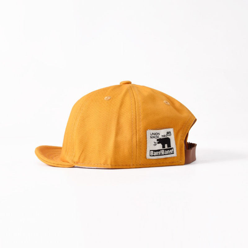 Vintage Short-brimmed Work Hat Personalized Baseball Cap
