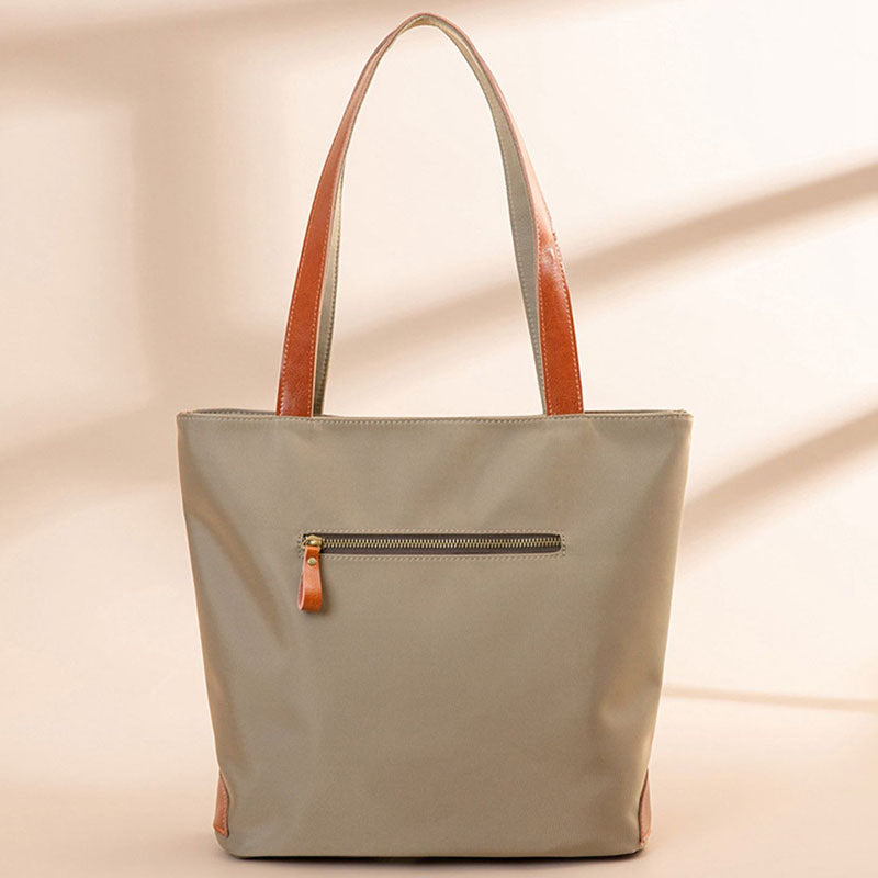 Oxford Cloth Tote Bag Waterproof Large Capacity Shoulder Bag