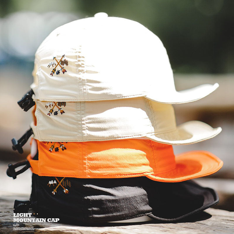 Retro Flip Hat Light Mountains Baseball Cap