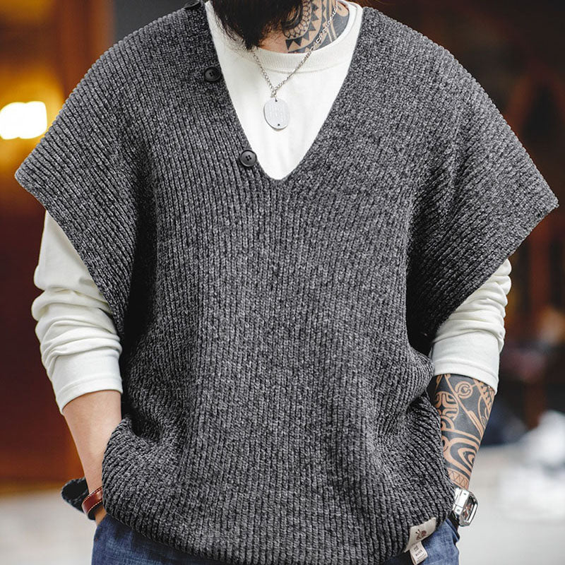 Multipurpose Scarve Knitted Scarve Vest Shawl