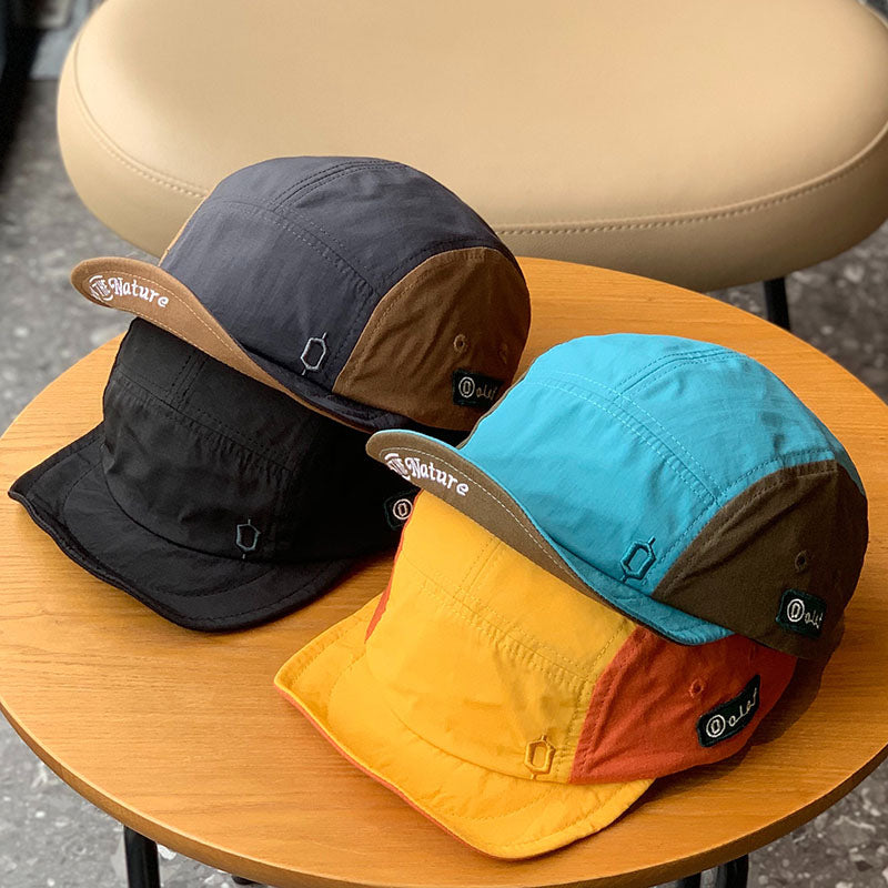 Retro Flip Hat Outdoor Quick Dry Breathable Casual Hat