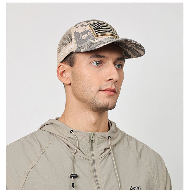 Personalized Logo Sticker Embroidered Baseball Cap Net Hat Man/woman Outdoor Baseball Cap
