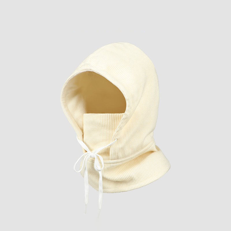 Retro Winter Warm Windproof Hat 3-in-1 Hat