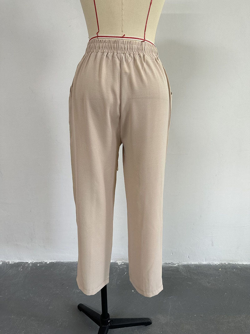 Casual Blouse Nine Sports Harlan Pants Two Piece Suit