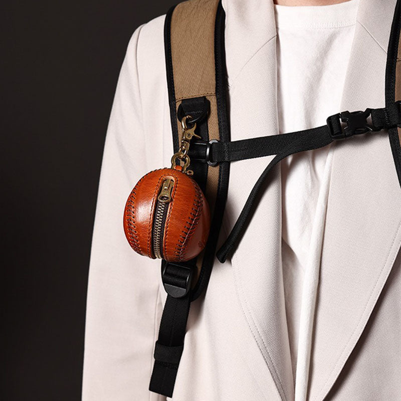 Retro Handmade Genuine Leather Portable Bag