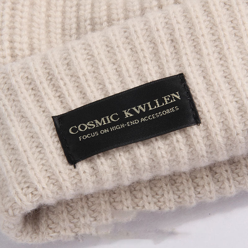 100% Wool Vintage Balaclava Beanie Hat