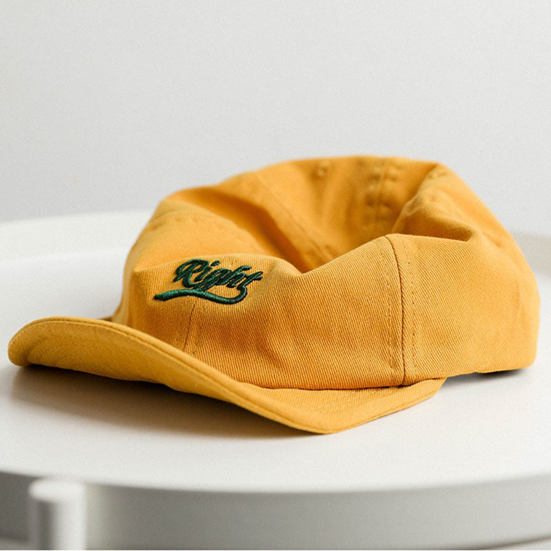 Retro Short Brimmed Work Hat Baseball Cap