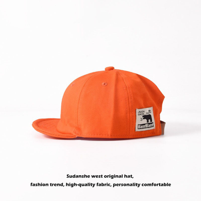 Vintage Short-brimmed Work Hat Personalized Baseball Cap