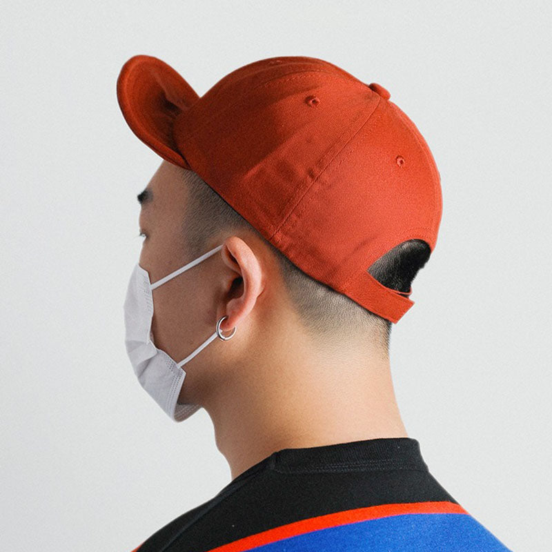 Retro Short Brimmed Work Hat Baseball Cap