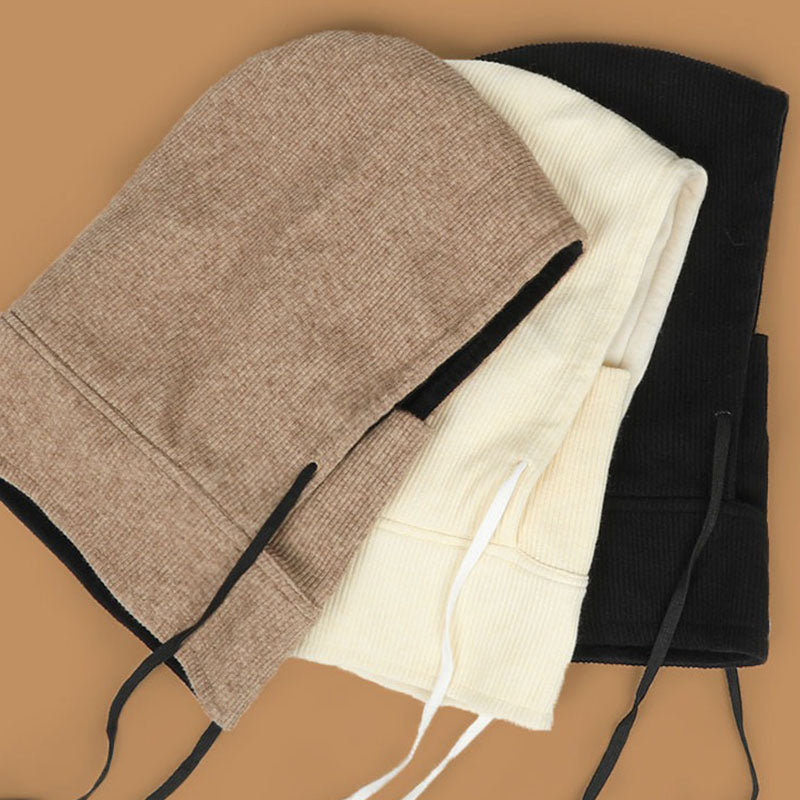 Retro Winter Warm Windproof Hat 3-in-1 Hat
