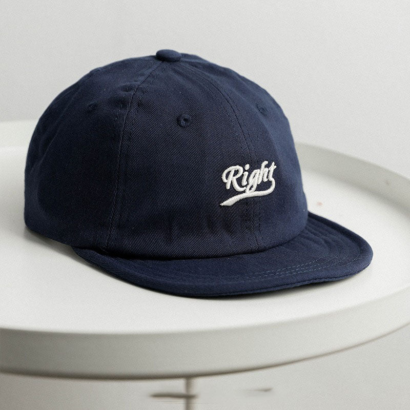 Retro Short Brimmed Work Hat Baseball Cap