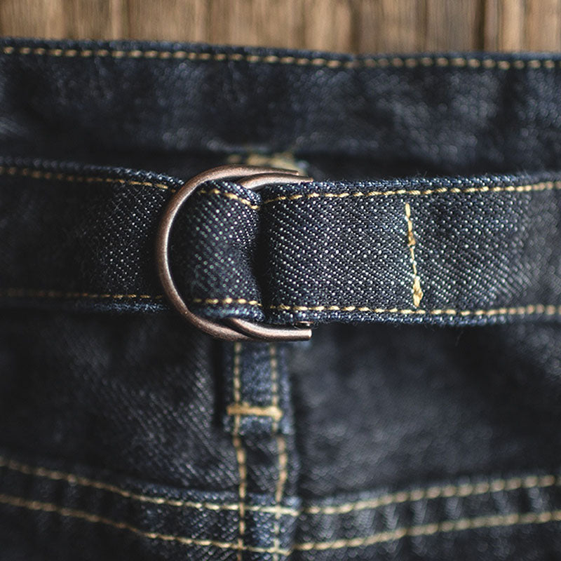 Retro Casual Straight-leg High Slim Jeans